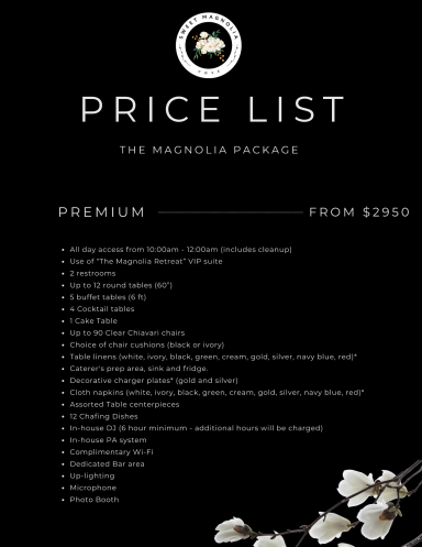 The Magnolia Package - Premium